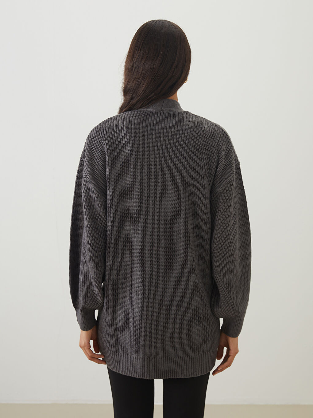 V Neck Women's Knitwear Cardigan-3