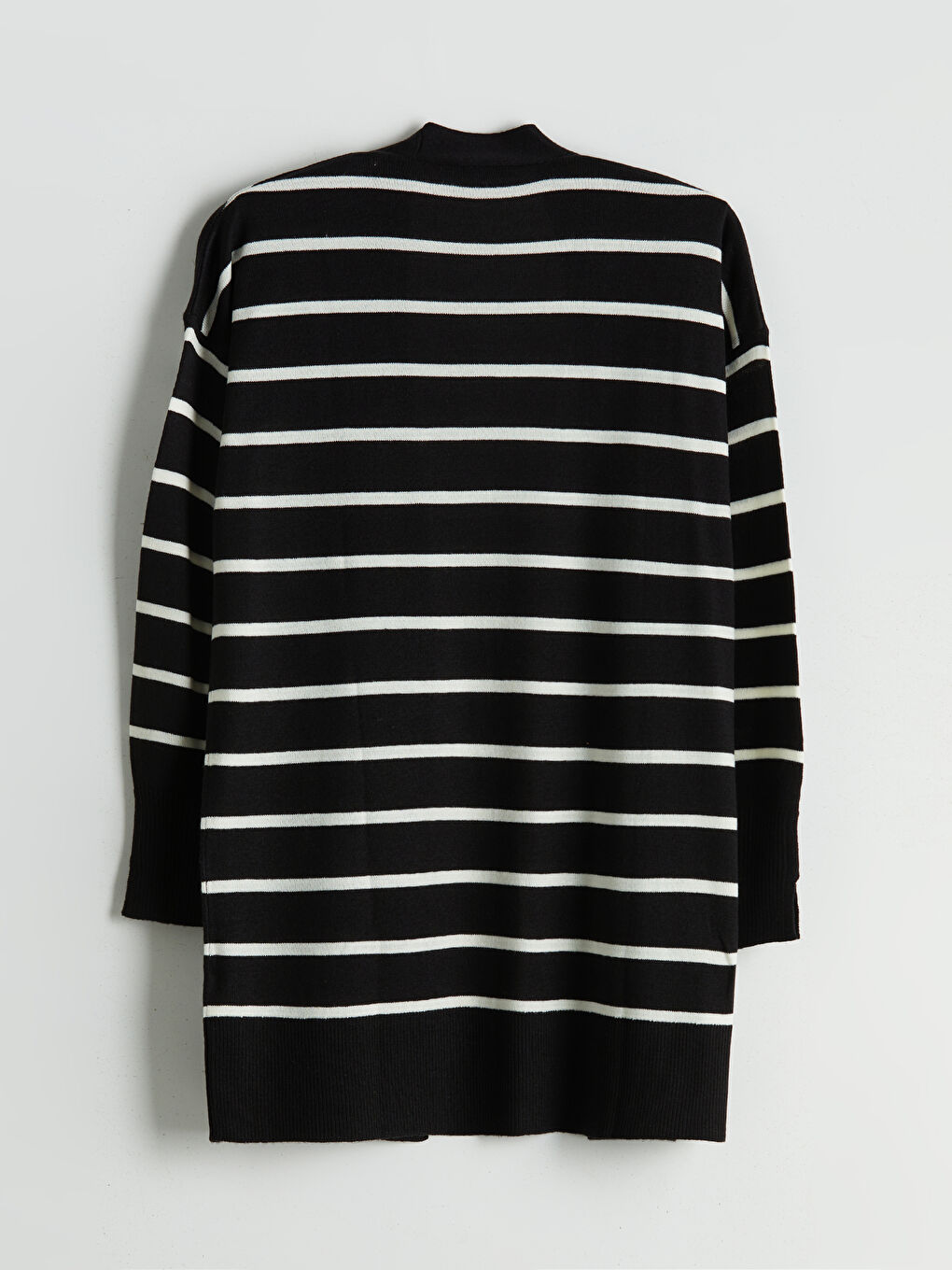 LCW Modest Woman BLACK Cardigan -W50281Z8-LEG