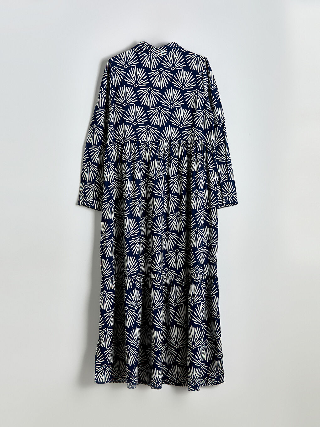 LCW Modest Woman NAVY Dress -W50304Z8-LSH