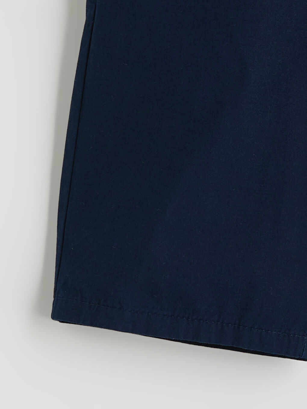 Lacivert Beli Lastikli Erkek Çocuk Şort-1