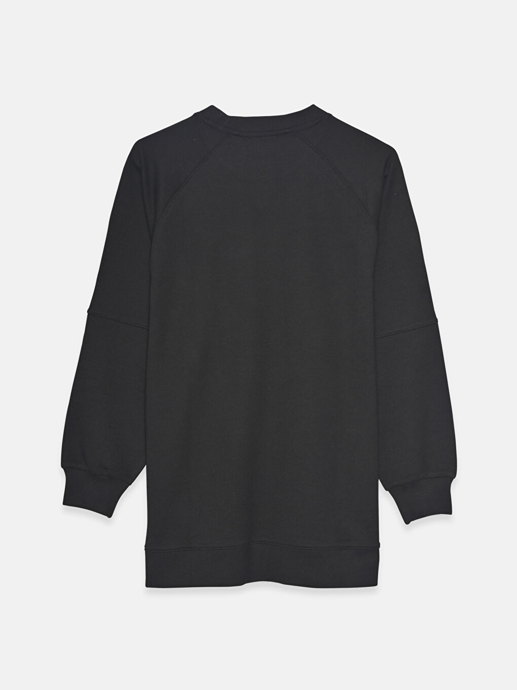 Crew Neck Printed Women's Sweatshirt Tunic-1