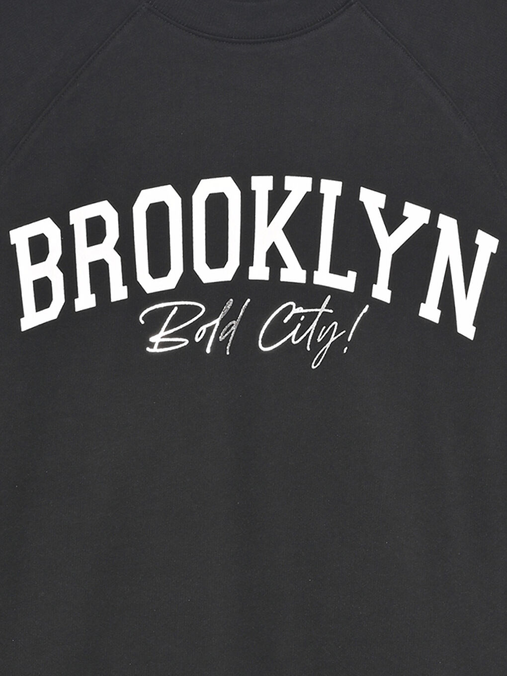 Crew Neck Printed Women's Sweatshirt Tunic-2