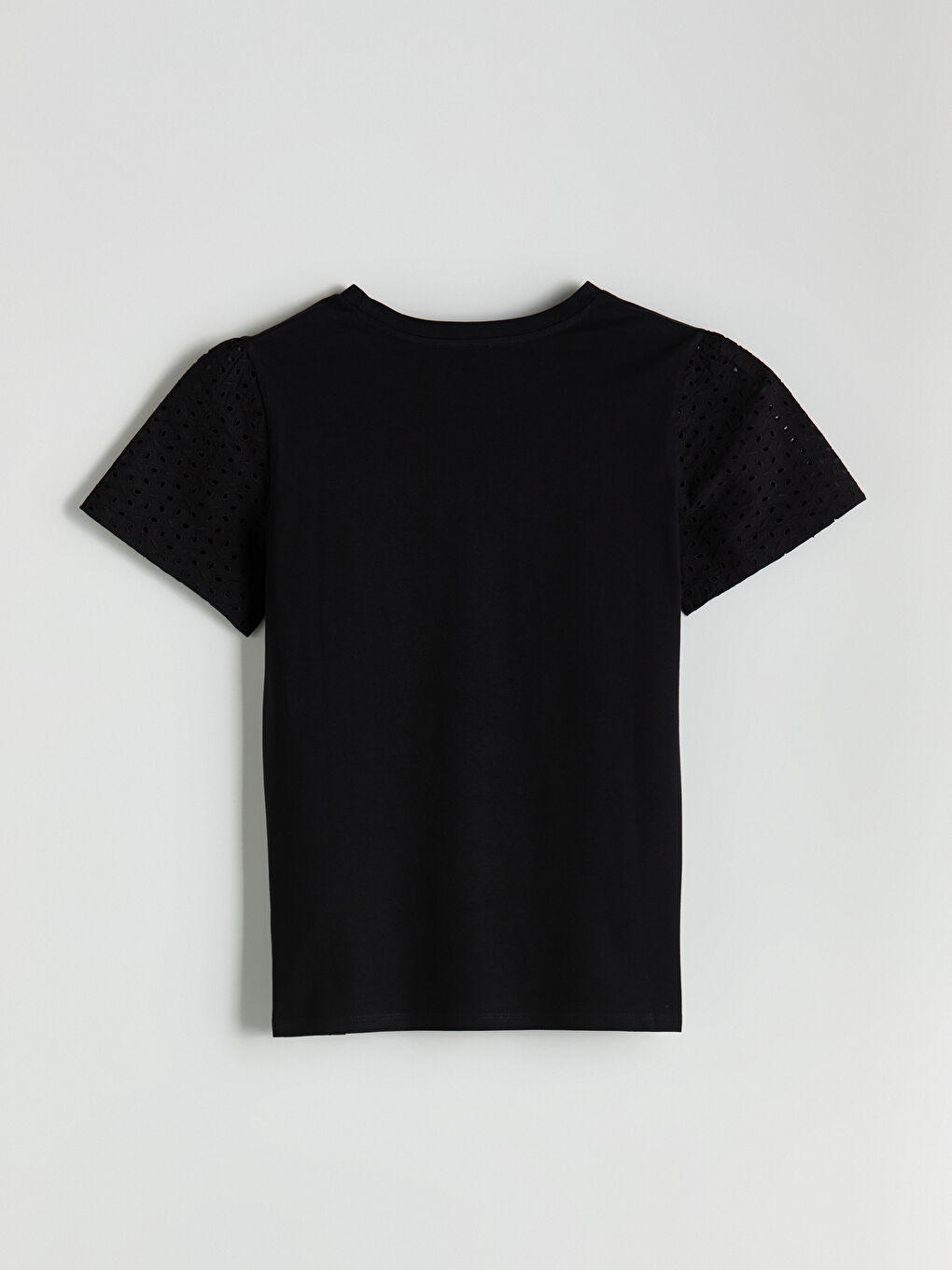 LCW Comfort Woman BLACK T-Shirt -W50331Z8-CVL
