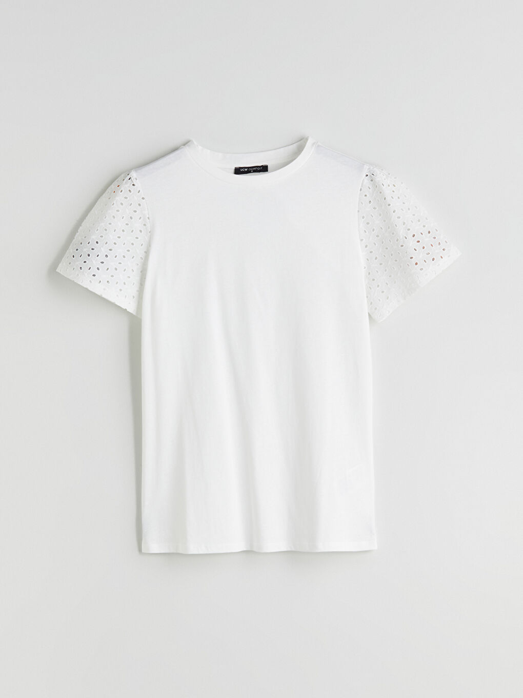 LCW Comfort Woman WHITE T-Shirt -W50331Z8-Q6K