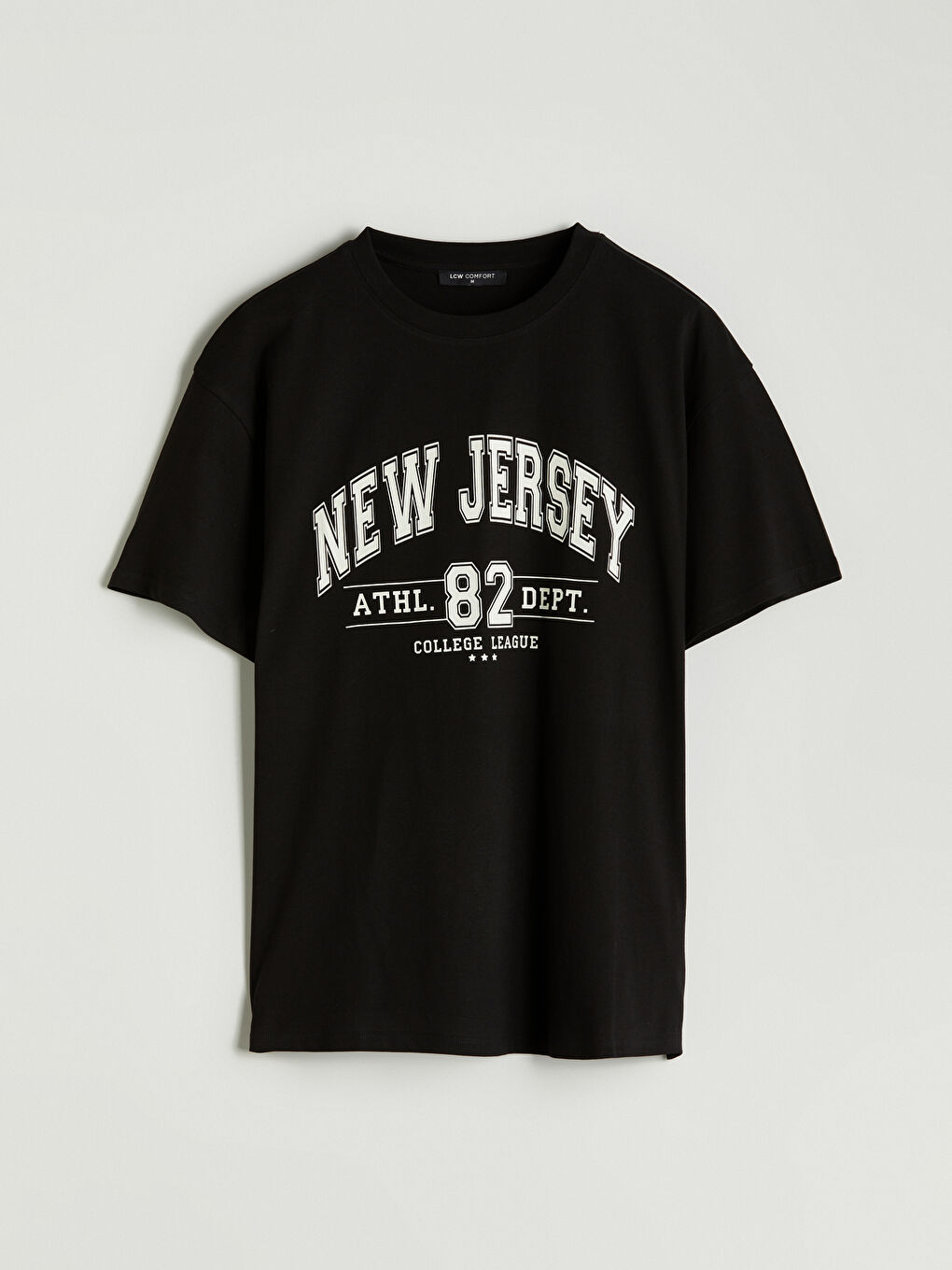 LCW Comfort Woman BLACK T-Shirt -W50332Z8-CVL