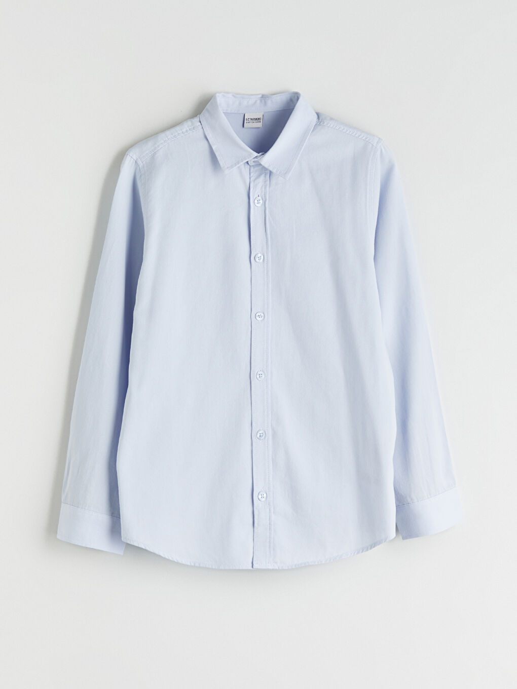 LCW Kids Basic Long Sleeve Boys' Shirt -W50338Z4-J0G