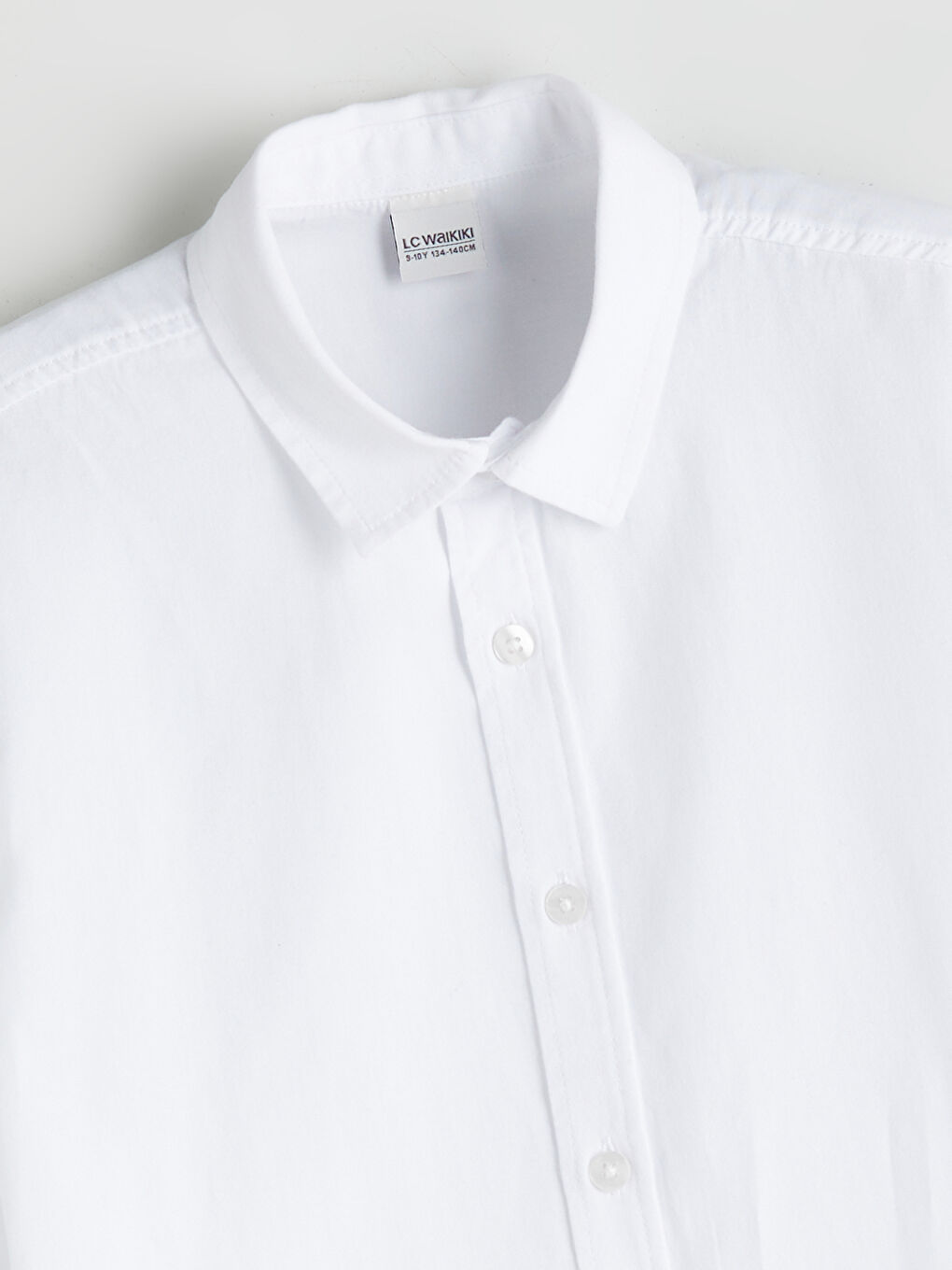 Basic Long Sleeve Boys' Shirt-1