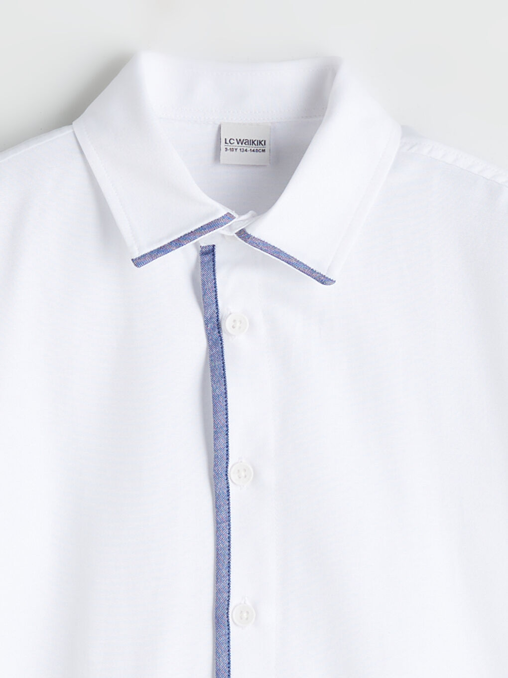 LCW Kids Basic Long Sleeve Boys' Shirt -W50341Z4-Q6K