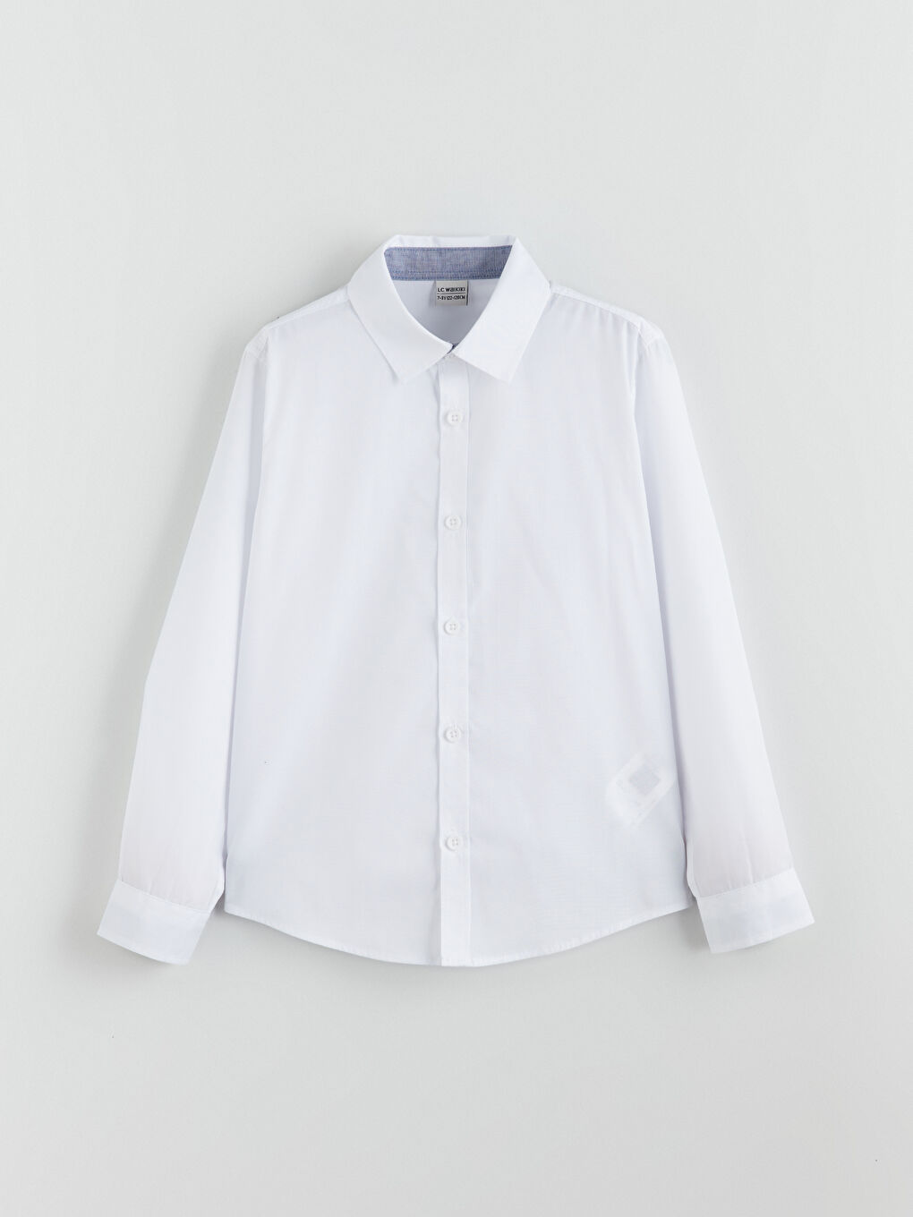 LCW Kids Basic Long Sleeve Boys' Shirt -W50343Z4-Q6K