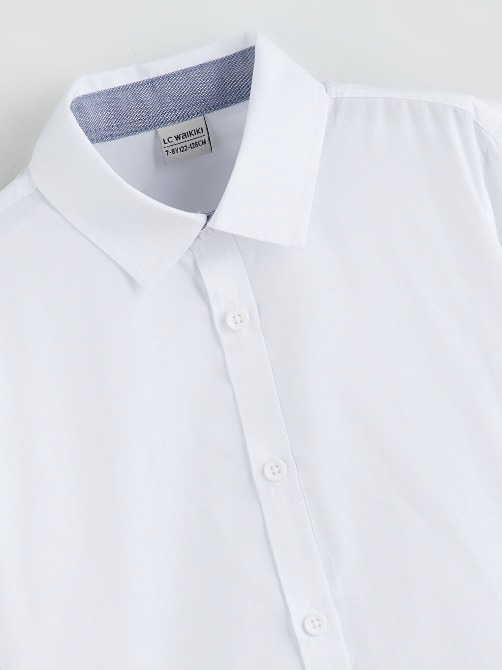LCW Kids Basic Long Sleeve Boys' Shirt -W50343Z4-Q6K