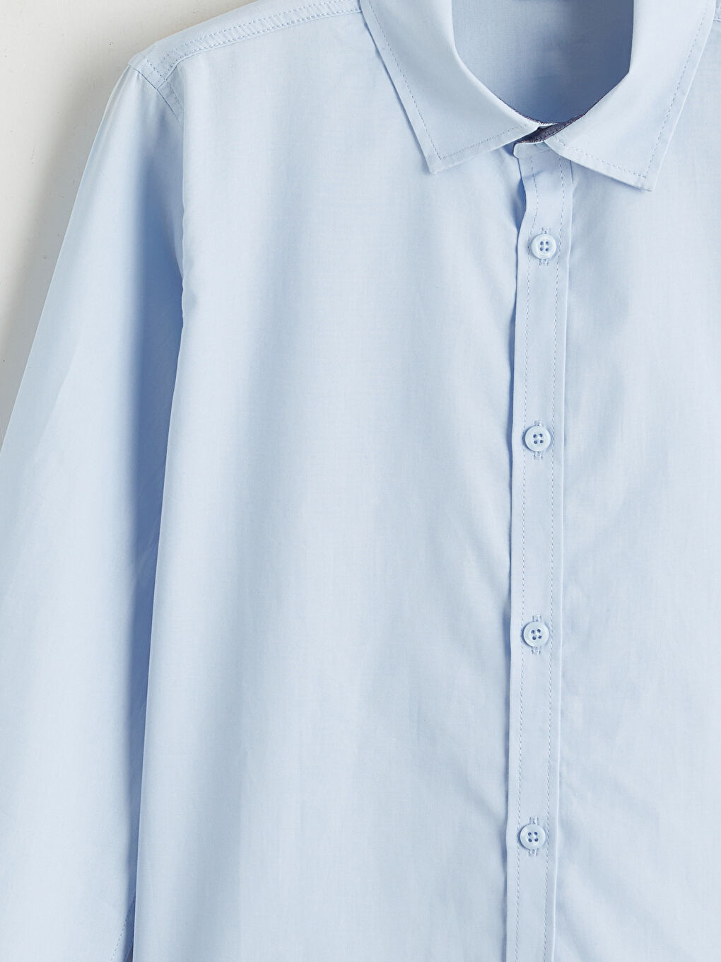 Basic Long Sleeve Boys' Shirt-2