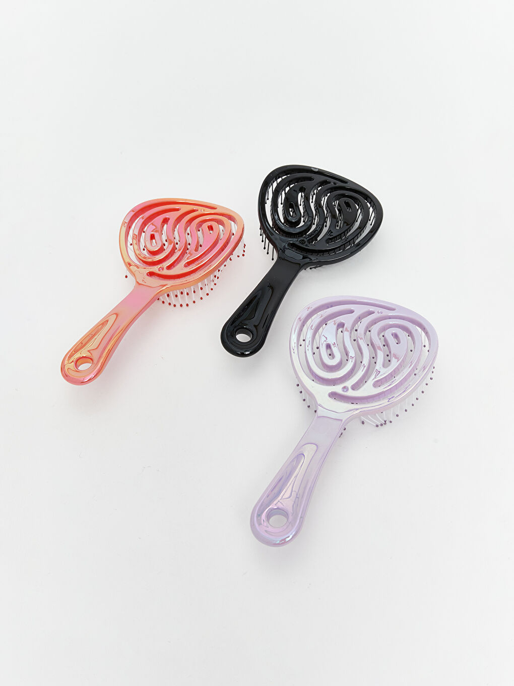 3D Women's Hair Brush