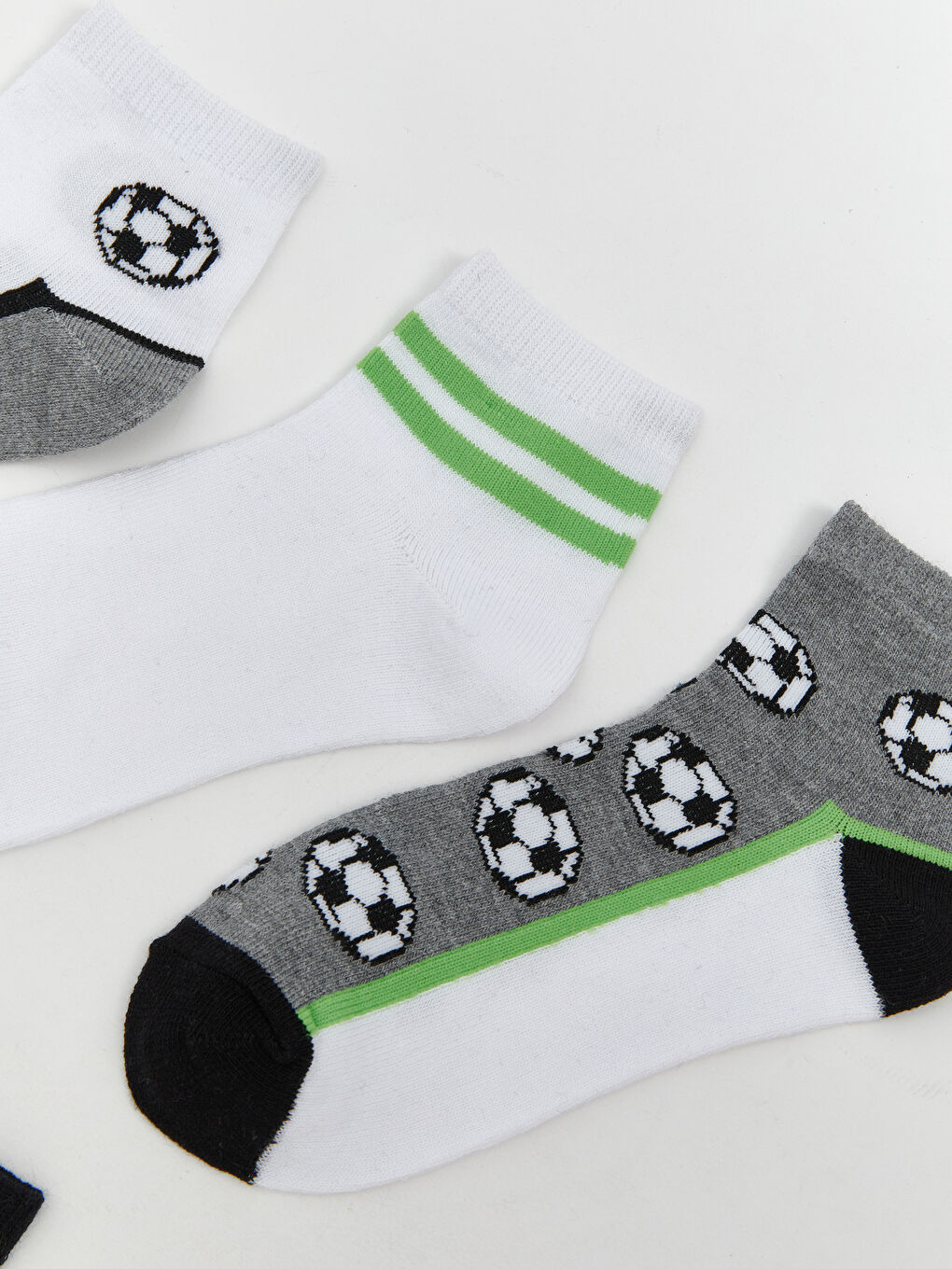 LCW Kids Patterned Boys Trainer Socks 5 Pack -W50361Z4-K00