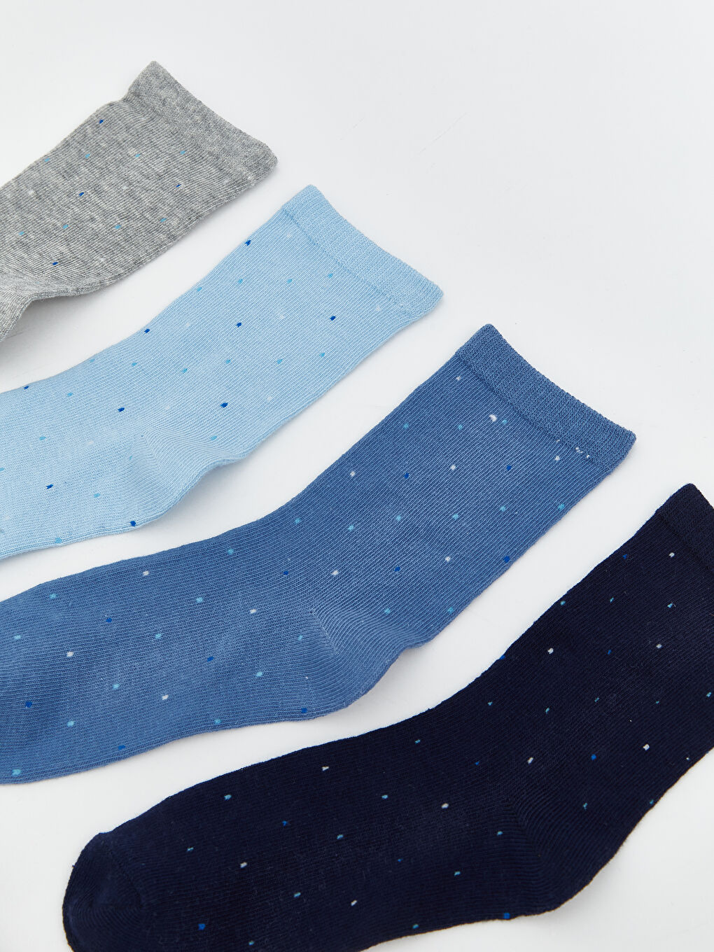 LCW Kids Polka Dot Boys Socks 7 Pack -W50367Z4-K00