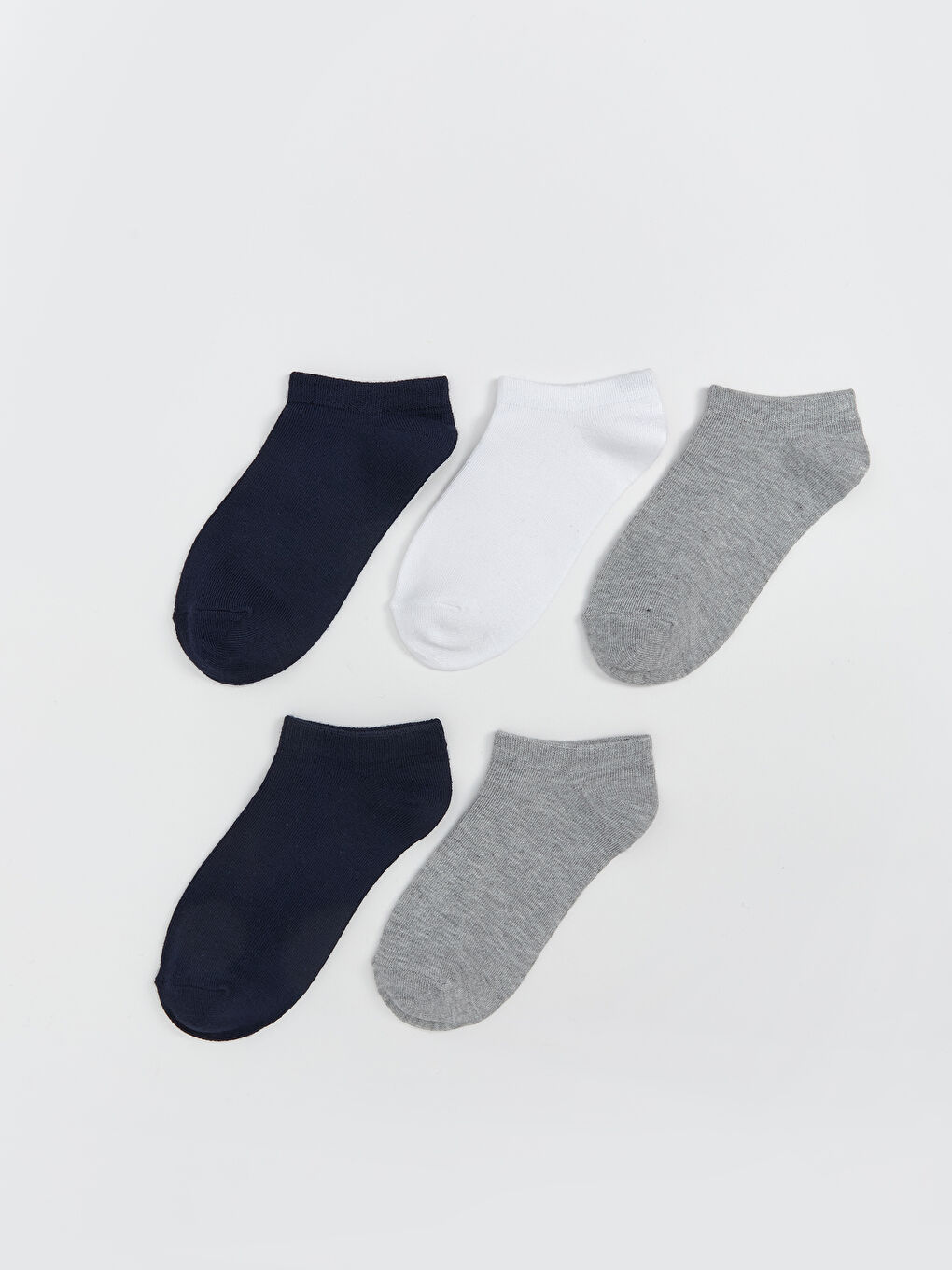 LCW Kids Basic Boys' Trainer Socks 5 Pack -W50381Z4-K00