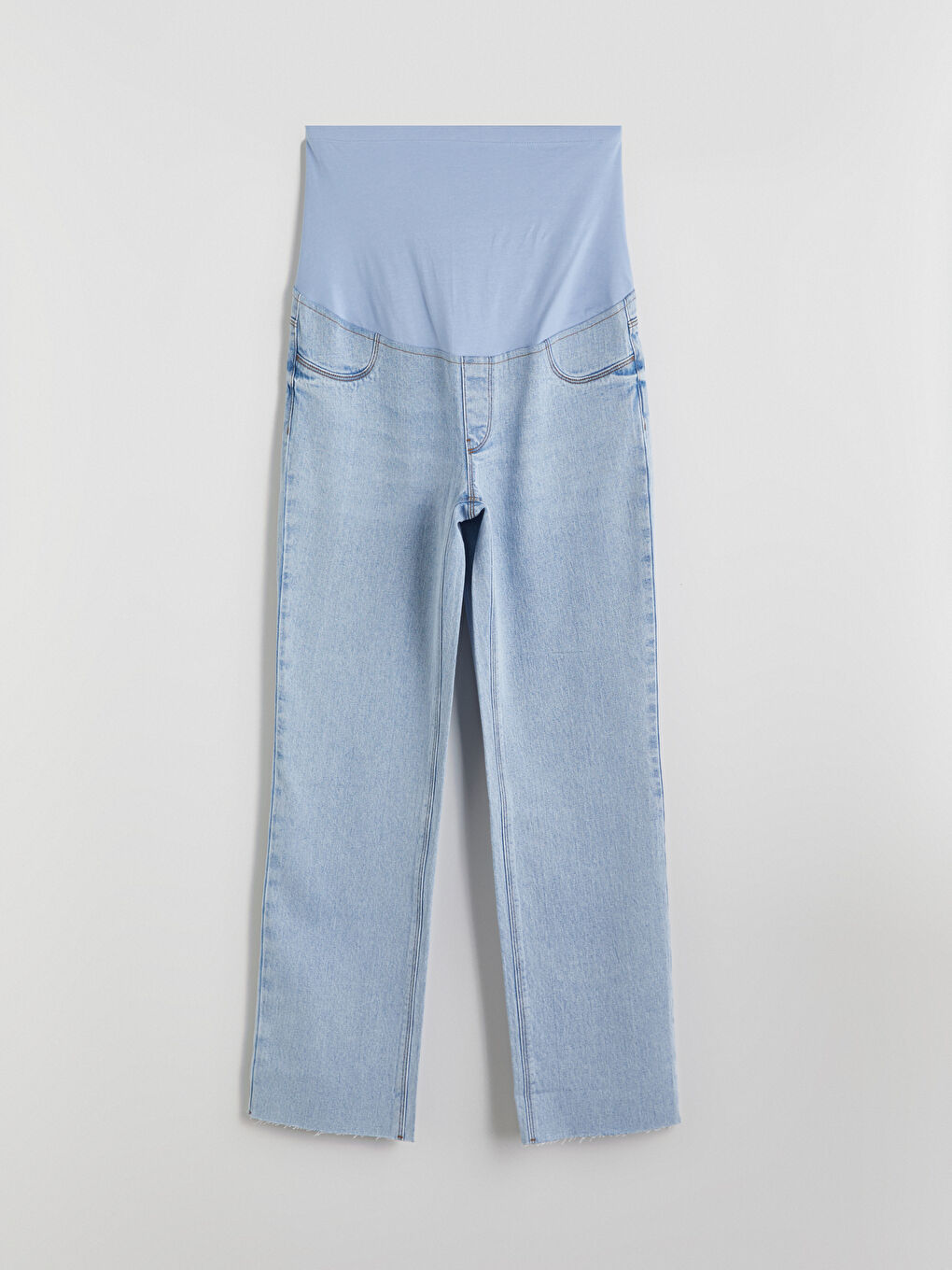 LCWAIKIKI Maternity Belly Panel Straight Fit Maternity Jeans -W50466Z8-311