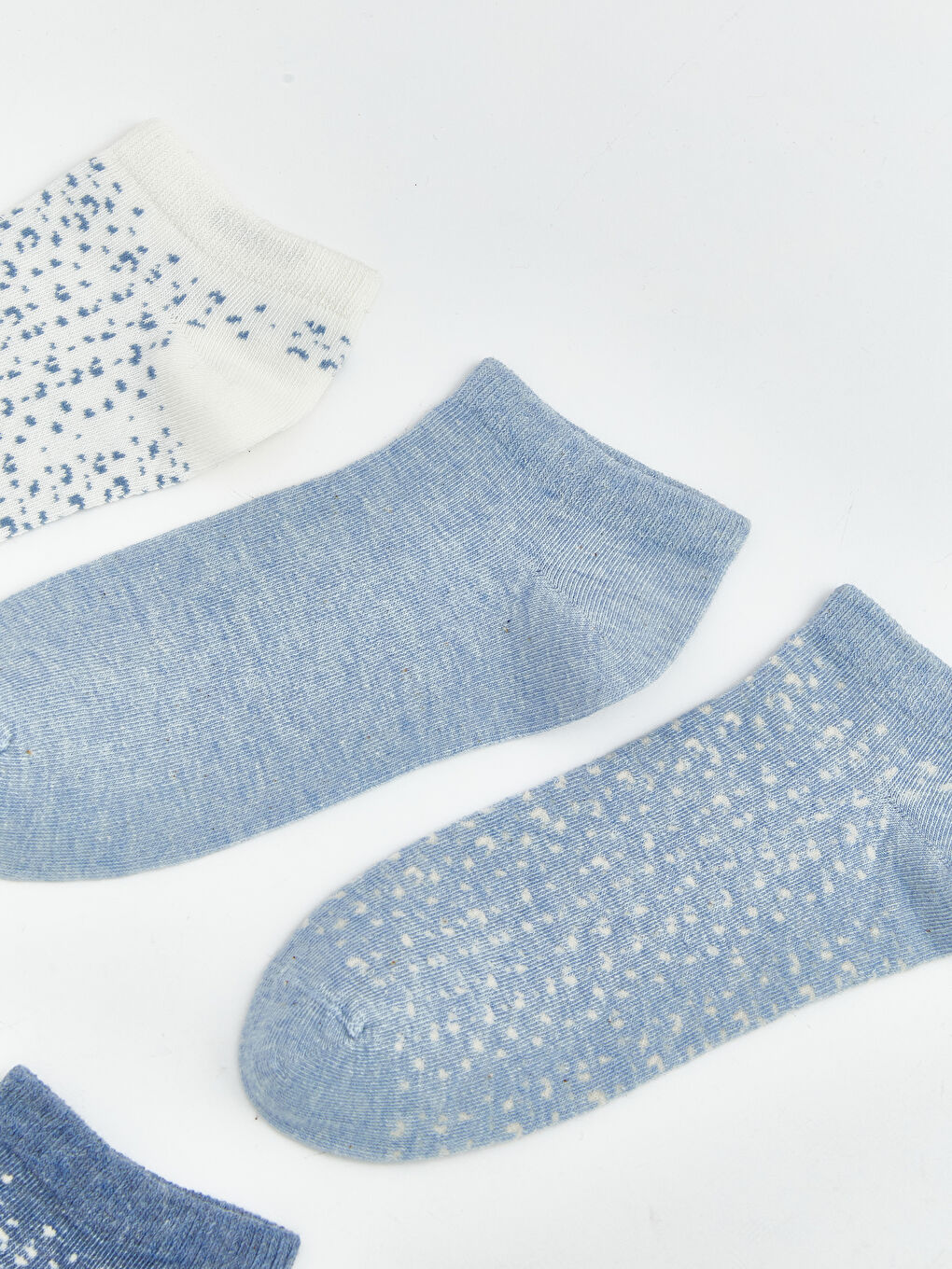 جوارب رياضية منقوشة للسيدات - ٥ قطع-1