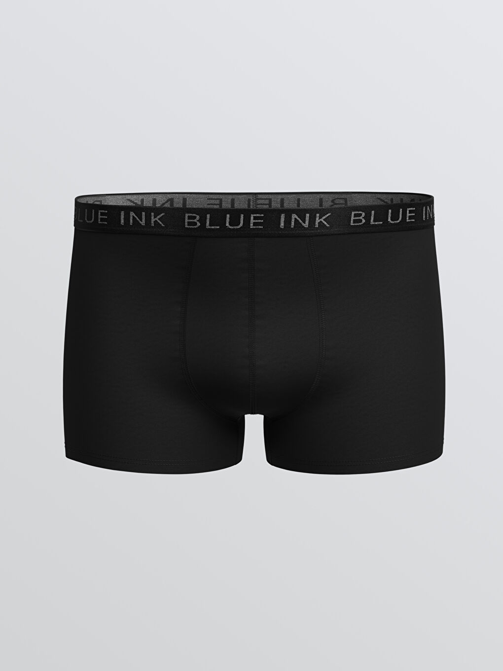 Siyah Standart Kalıp Pamuklu Esnek Erkek Boxer