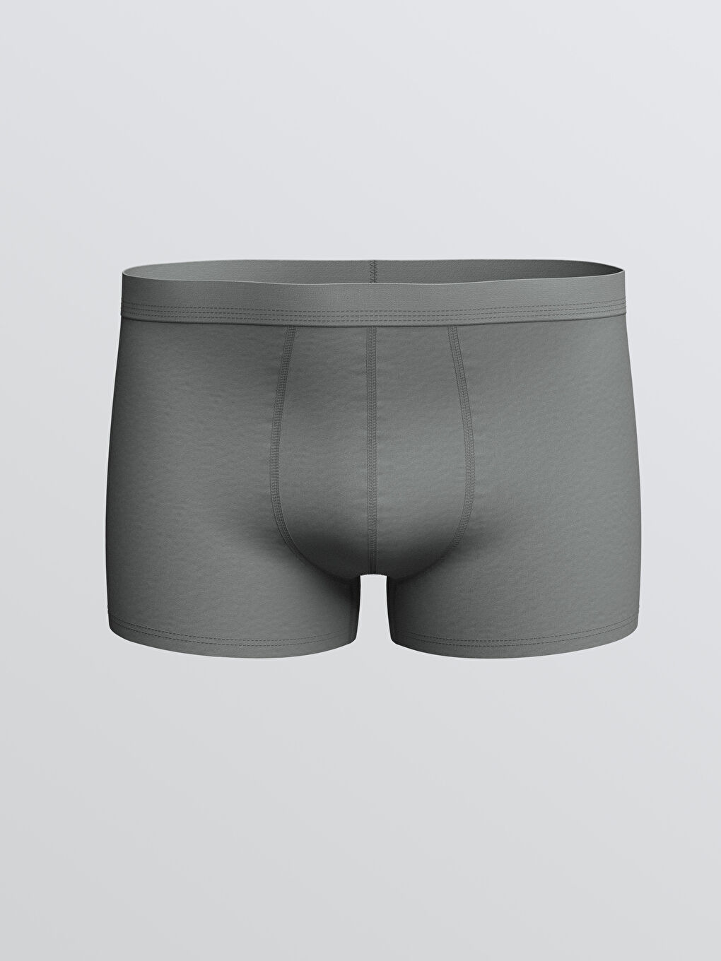 Antrasit Rahat Kalıp Pamuklu Esnek Erkek Boxer 3'lü-3