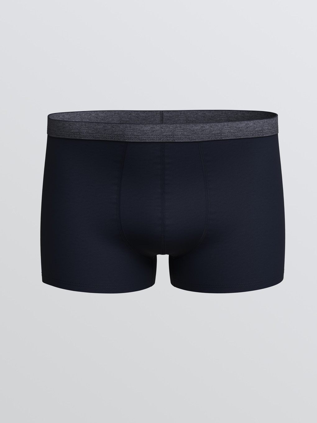 Lacivert Pamuklu Esnek Boxer