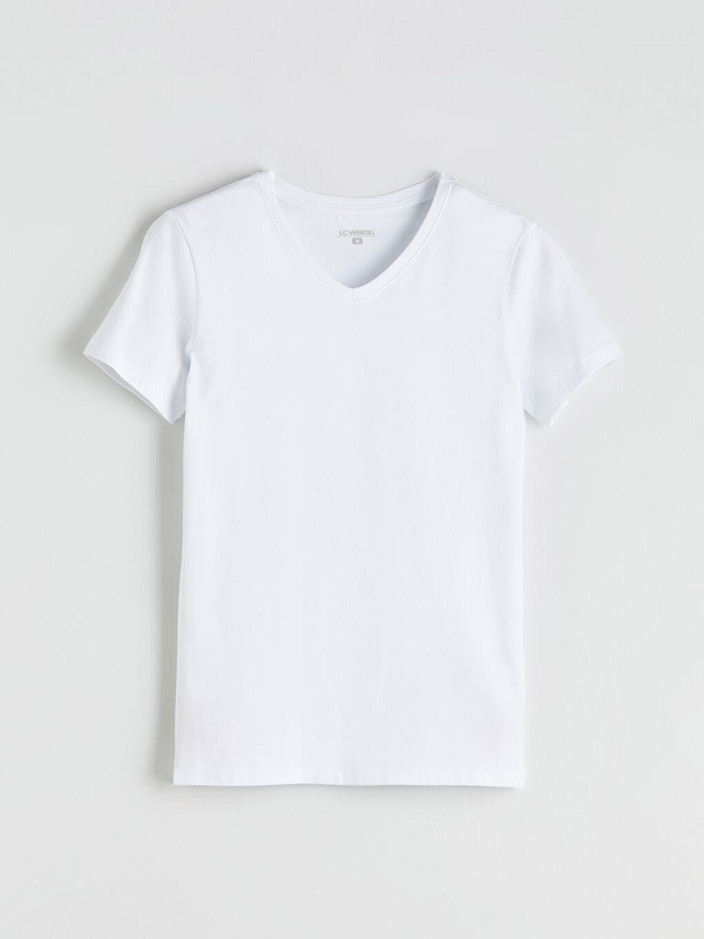 V Neck Short Sleeve Men's Vest-4