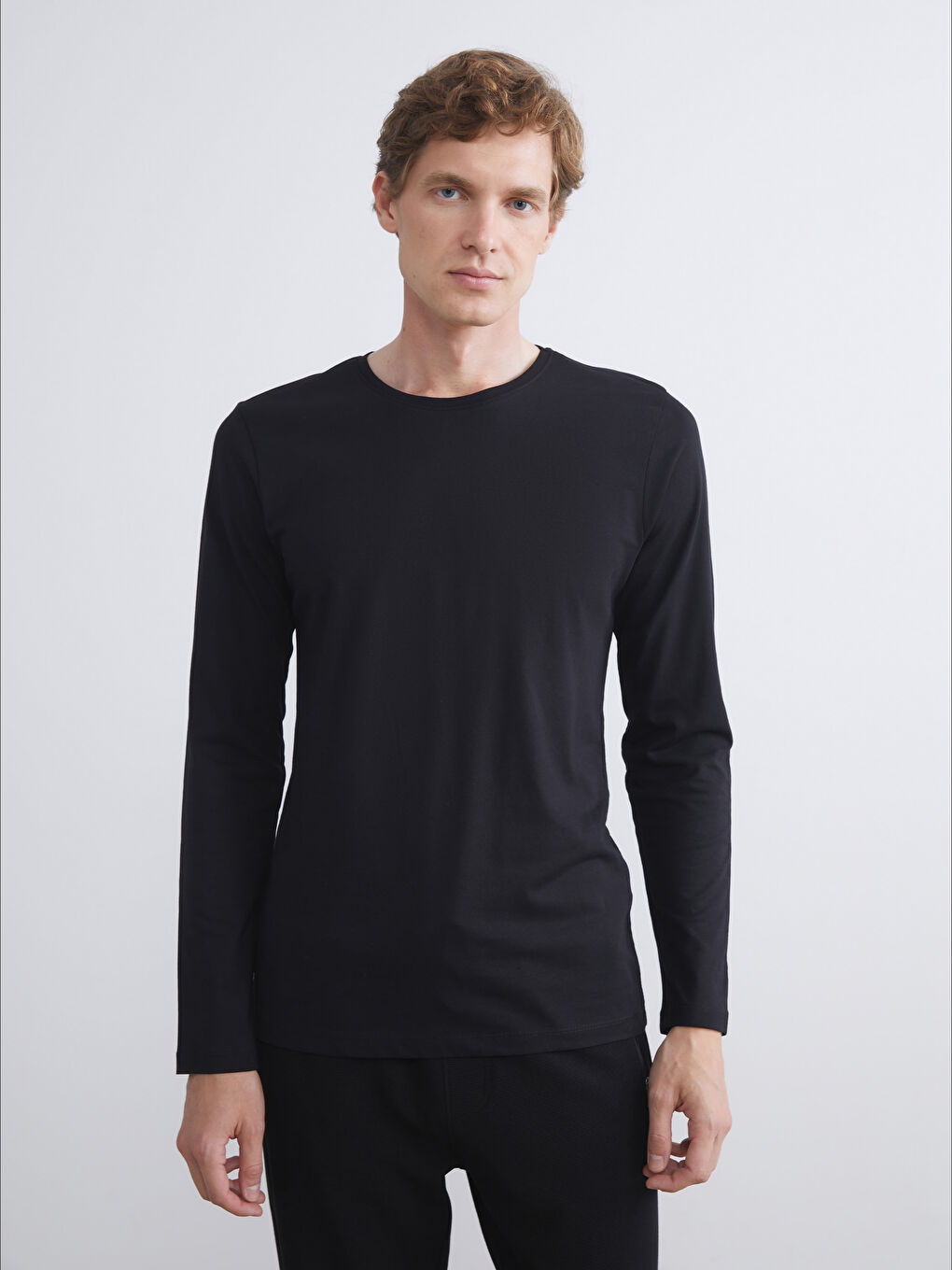 LC WAIKIKI Crew Neck Long Sleeve Men's Vest -W50563Z8-CVL