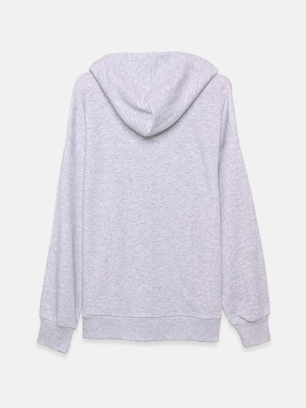 Hooded Oversize Women's Zipper Sweatshirt-1