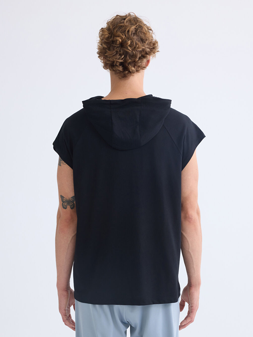 XSIDE ACTIVE Hooded Men's Sleeveless T-Shirt -W50589Z8-CVL