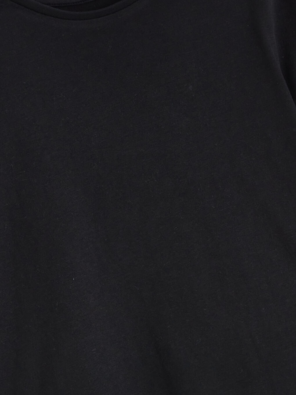 Crew Neck Girls' T-Shirt-1