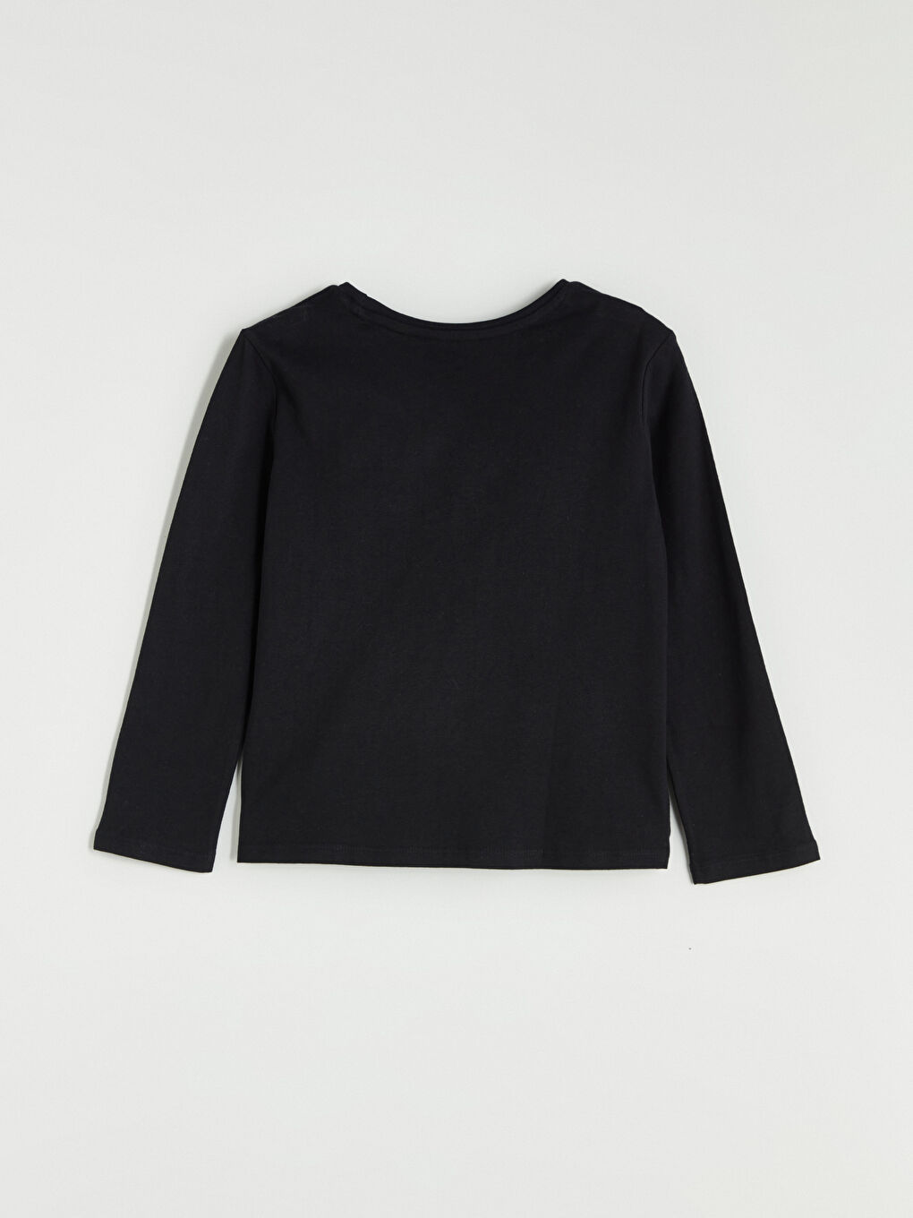 Crew Neck Girls' T-Shirt-3