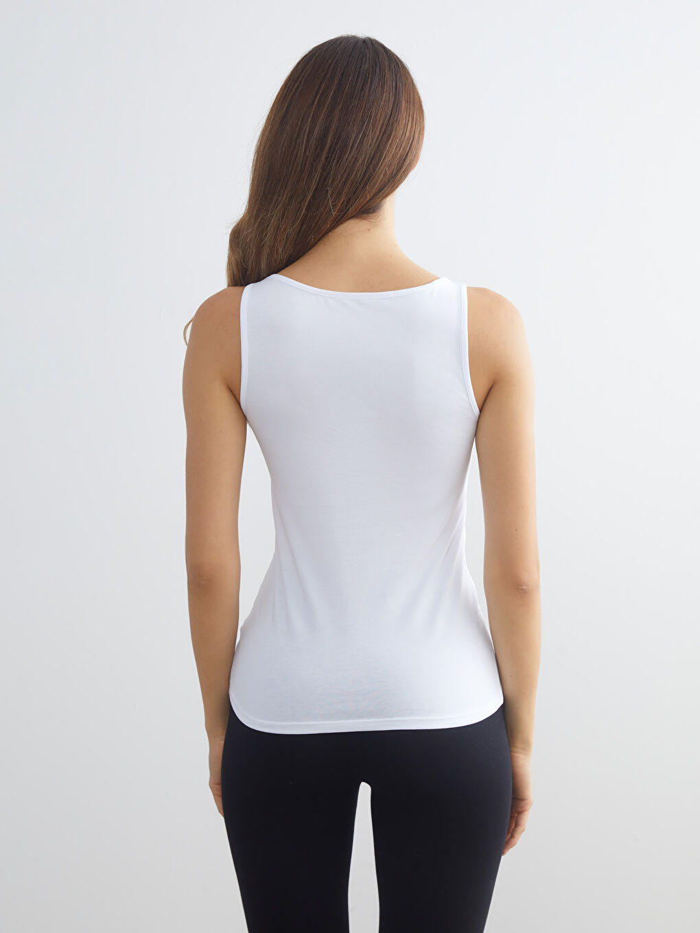 LCW DREAM U Neck Women's Tank Top -W50686Z8-FFB