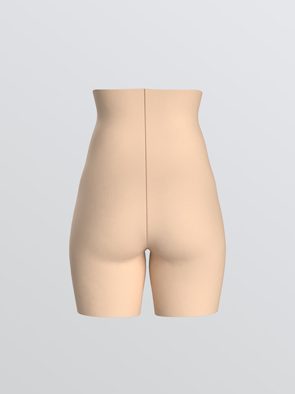 Pembe Yüksek Bel Düz Külot Korse-2