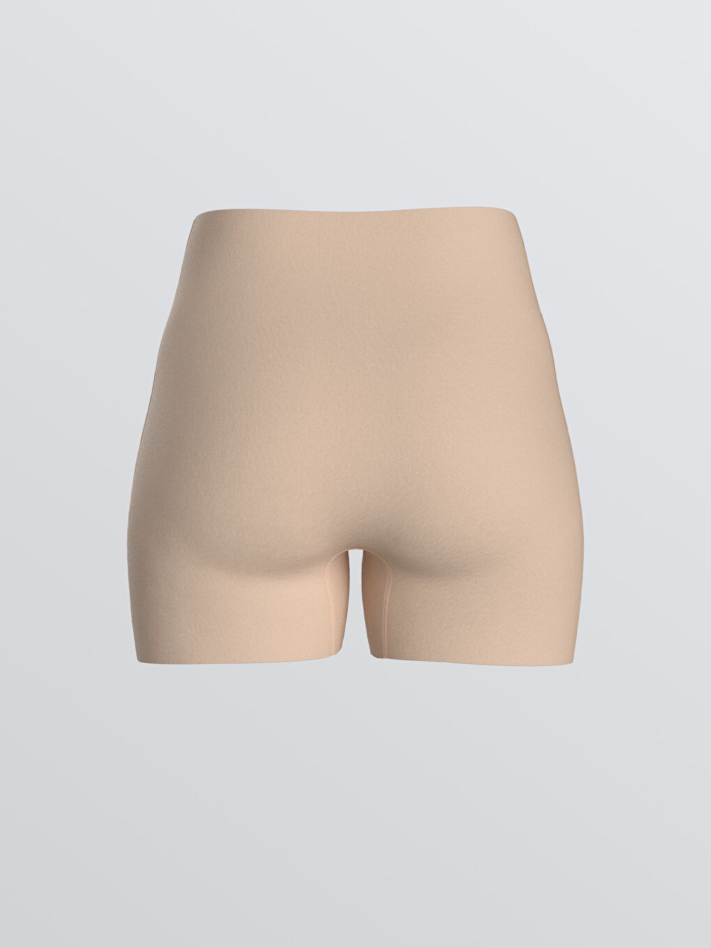 Pembe Yüksek Bel Düz Külot Korse-2