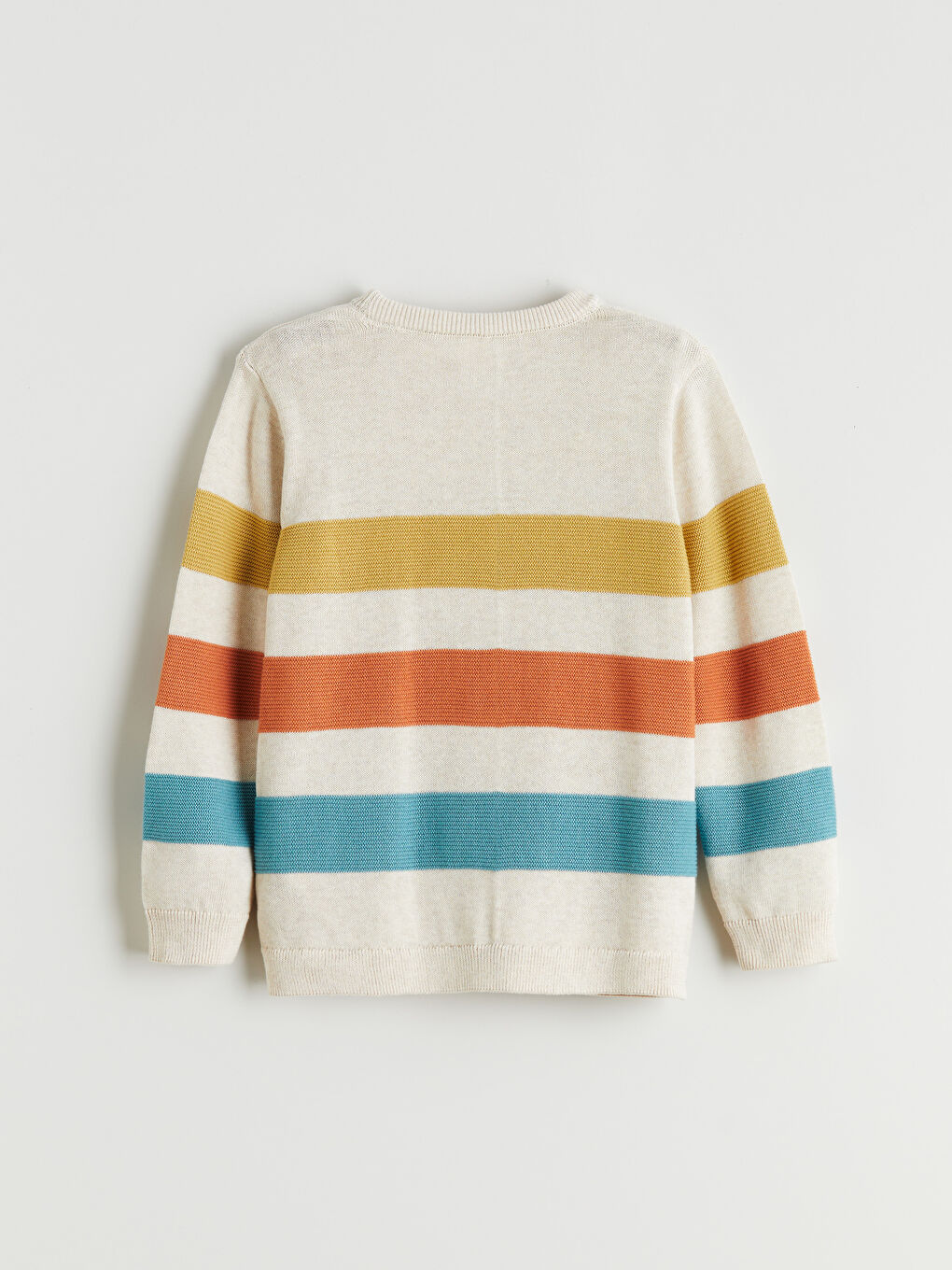 Crew Neck Long Sleeve Baby Boys' Knitwear Sweater-1