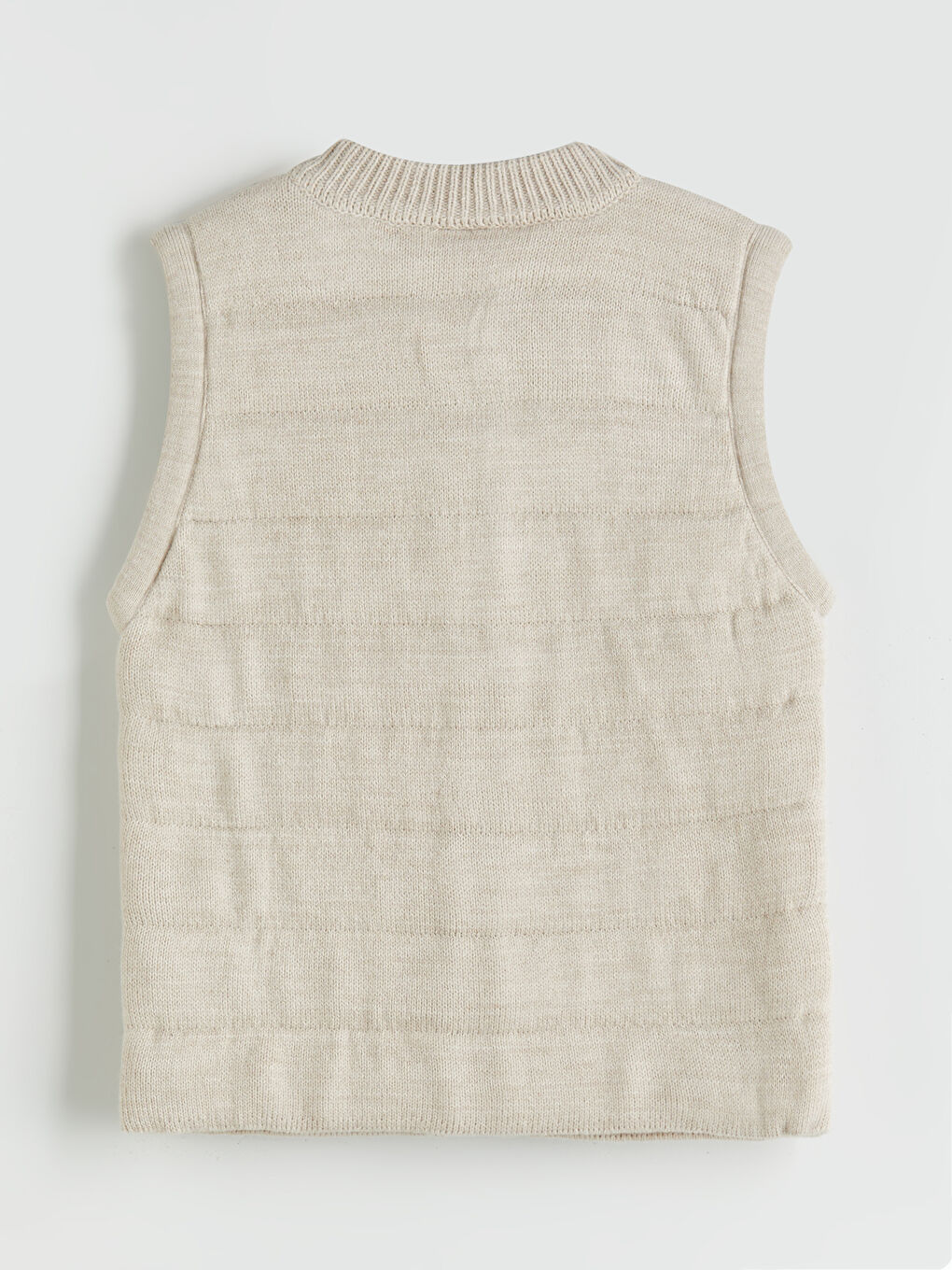LCW Kids Crew Neck Boys' Zipped Waistcoat -W50721Z1-L8Q