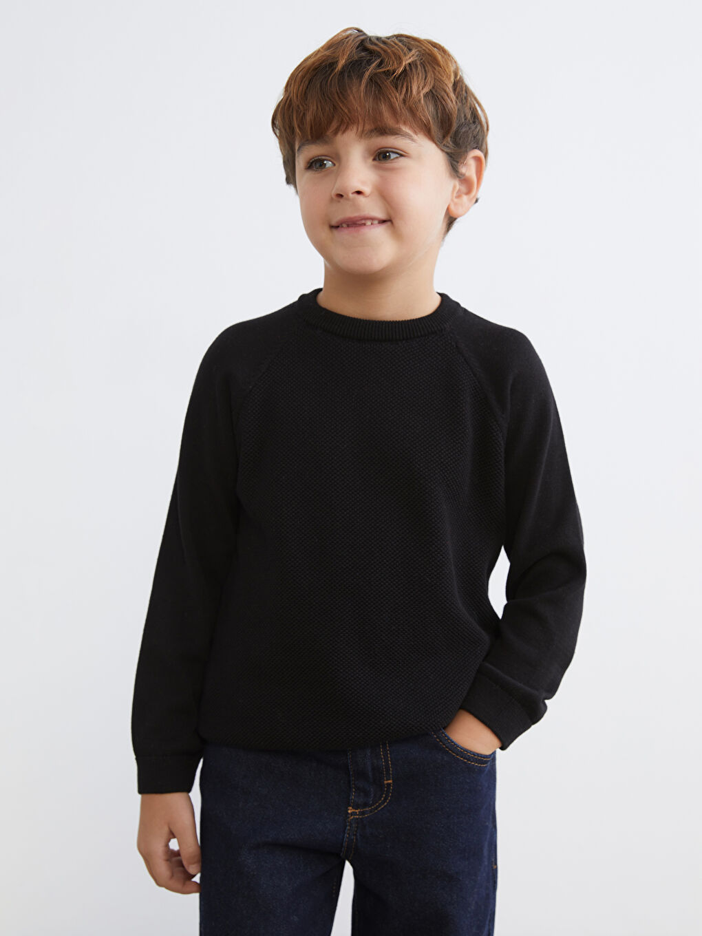Boy’s Basic Tricot Jumper