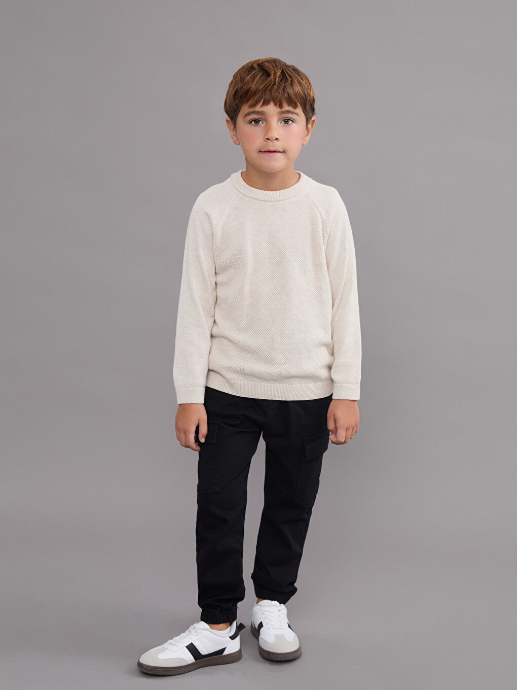 Boy’s Basic Tricot Jumper-2