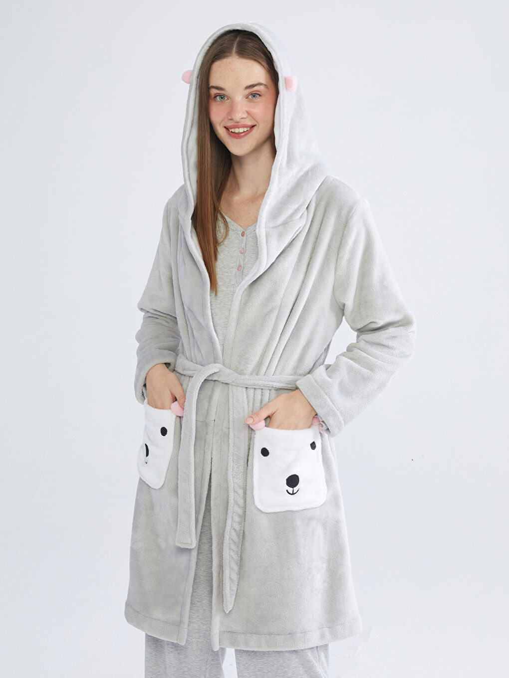 GREY Robe