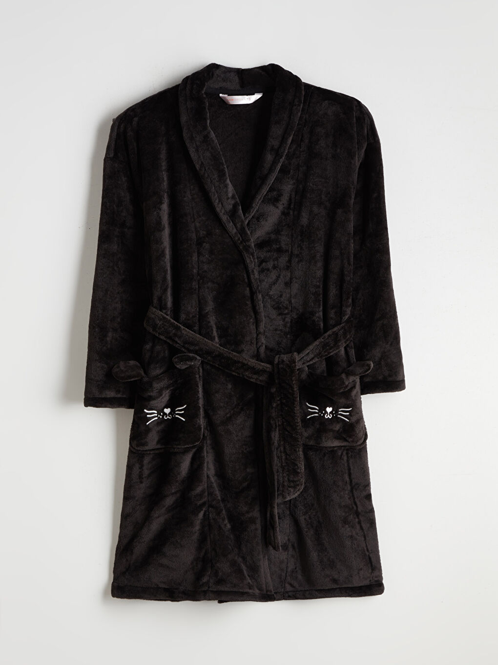 Žena CRNA Ogrtač-4