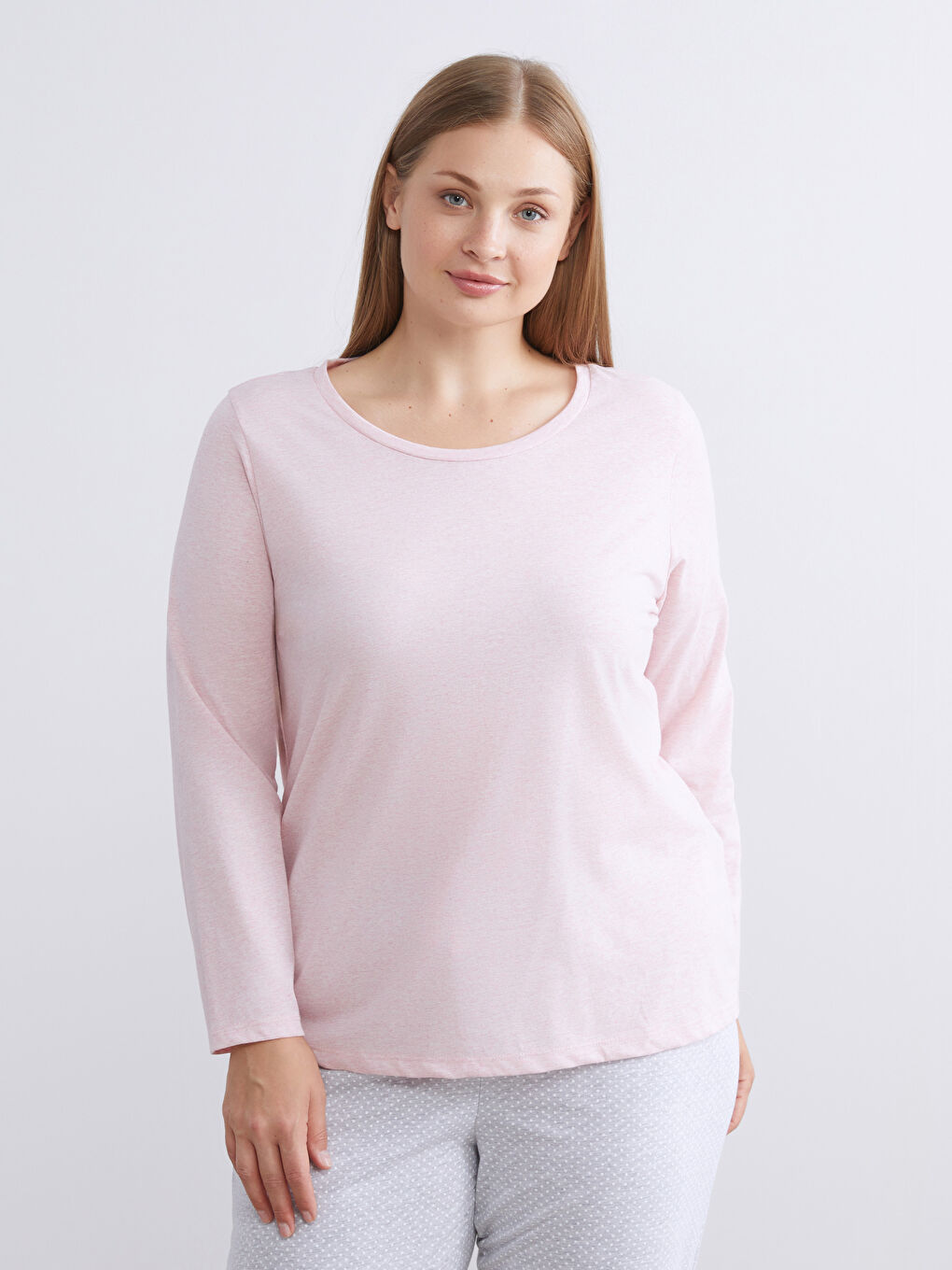 Crew Neck Women's Pyjama Set-5