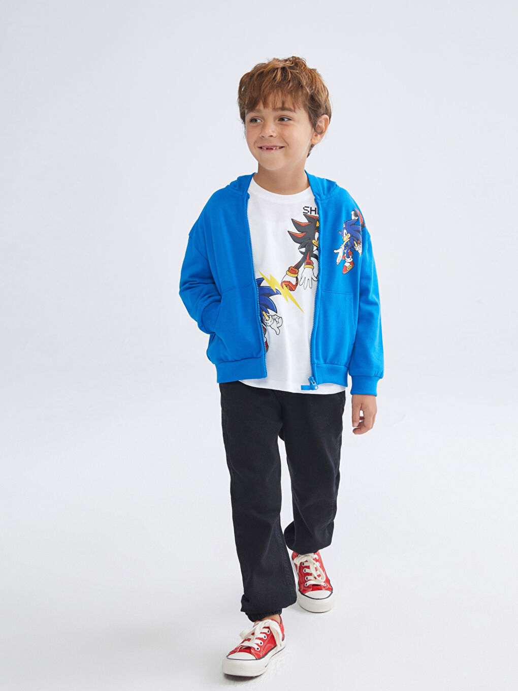LCW Kids Osnovne dečje farmerke sa flis postavom -W50787Z1-326