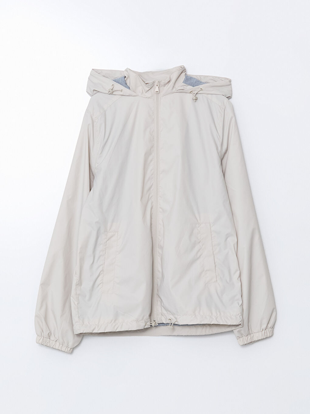 LCWAIKIKI Classic Hooded Women's Raincoat -W50789Z8-DRU