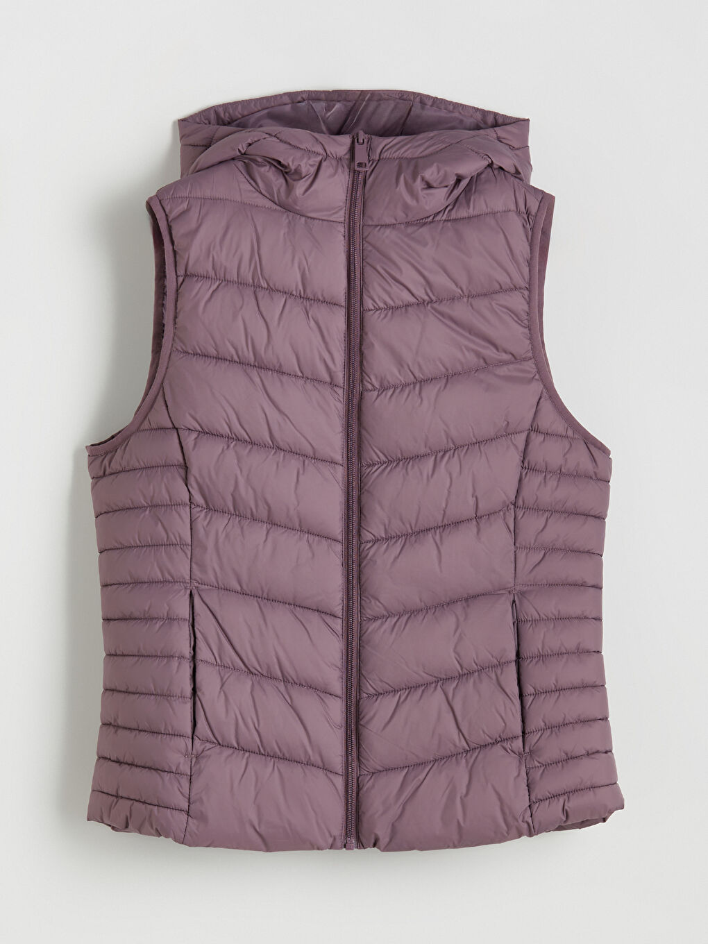 LCWAIKIKI Classic Hooded Women's Puffer Gilet -W50792Z8-J4B