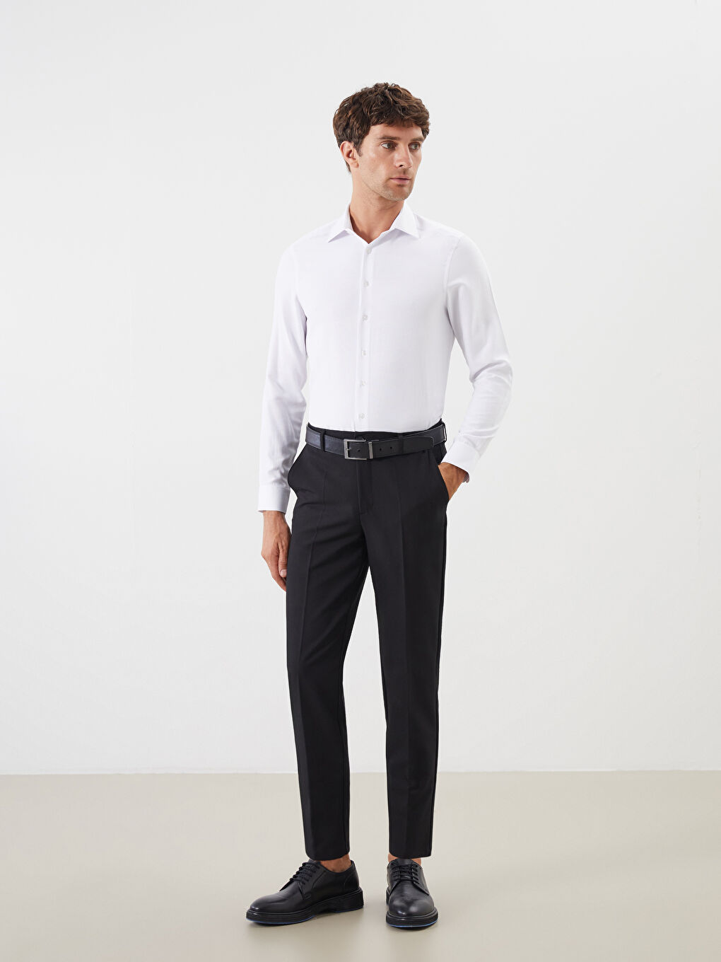 LCWAIKIKI Formal Slim Fit Long Sleeve Oxford Men's Shirt -W50806Z8-Q6K