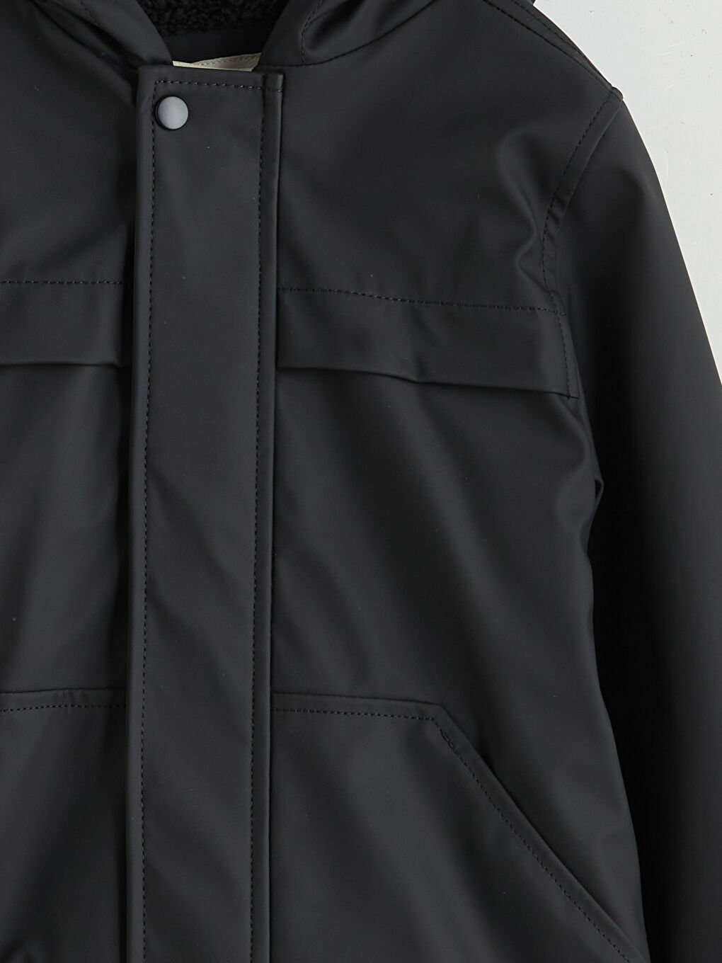 Hooded Boys' Raincoat-2