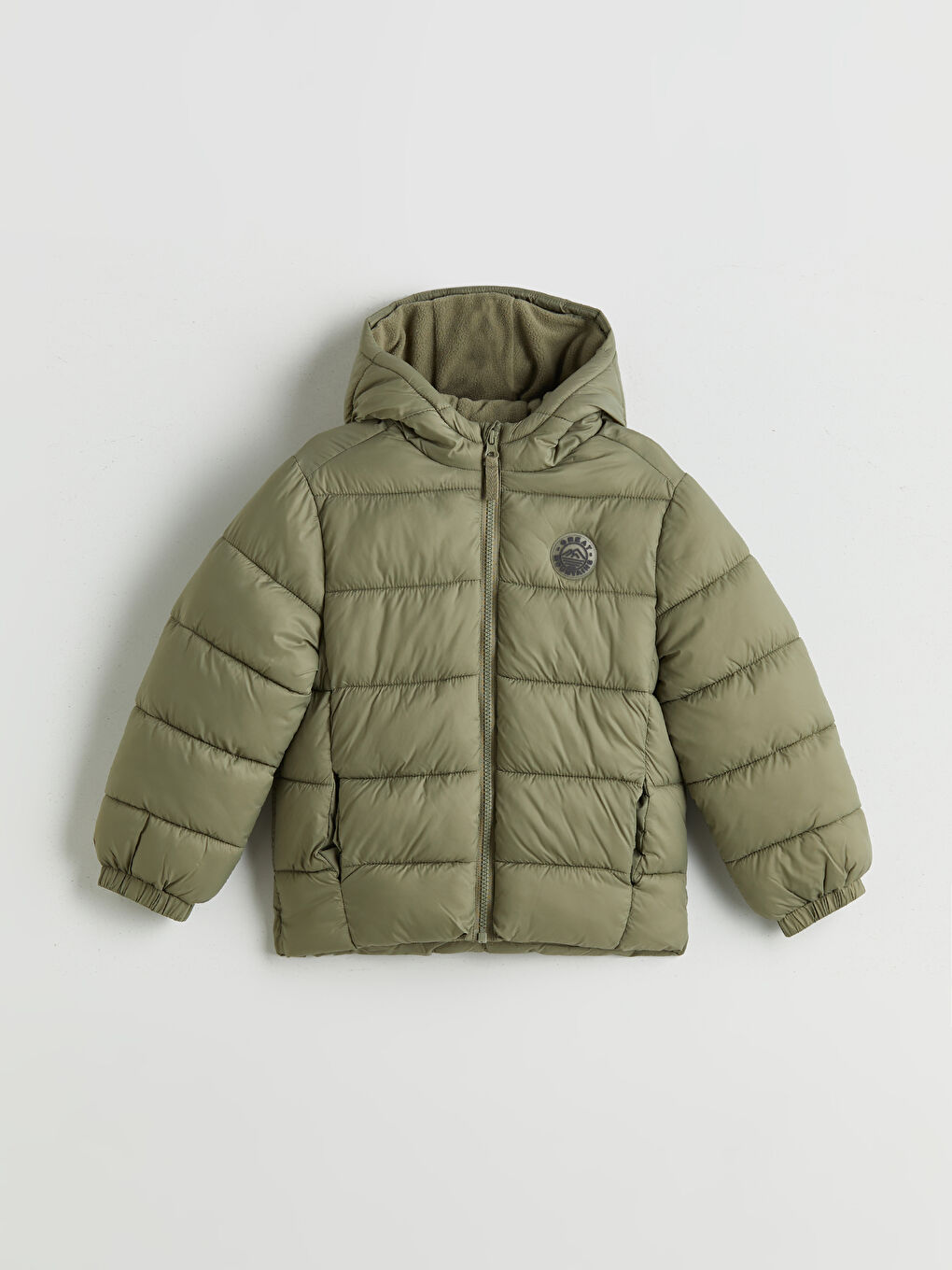 LCW baby Hooded Boys' Puffer Coat -W50816Z1-GW9