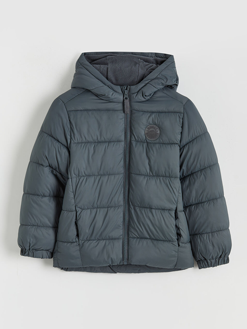 Hooded Boys' Puffer Coat-2