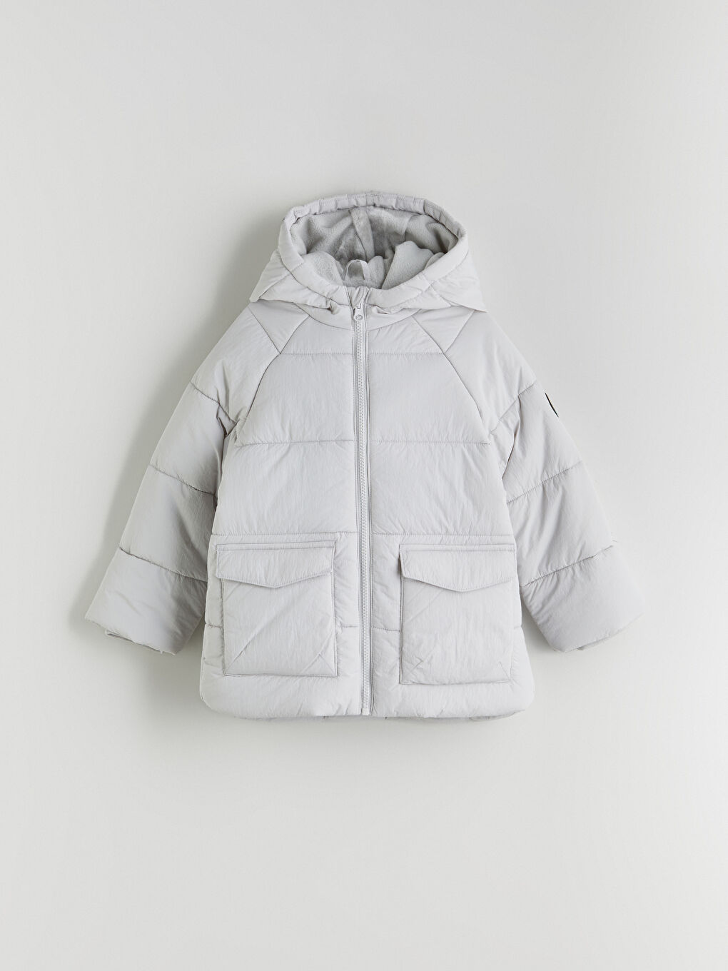 Hooded Lined Boys' Coat