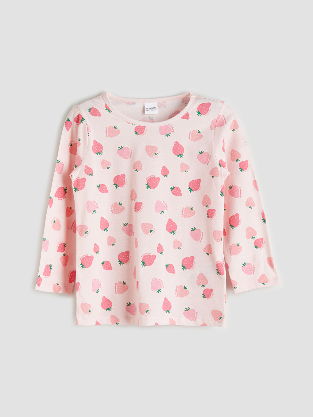 LCW Kids Girl PINK Pyjama Set -W50832Z1-LT4