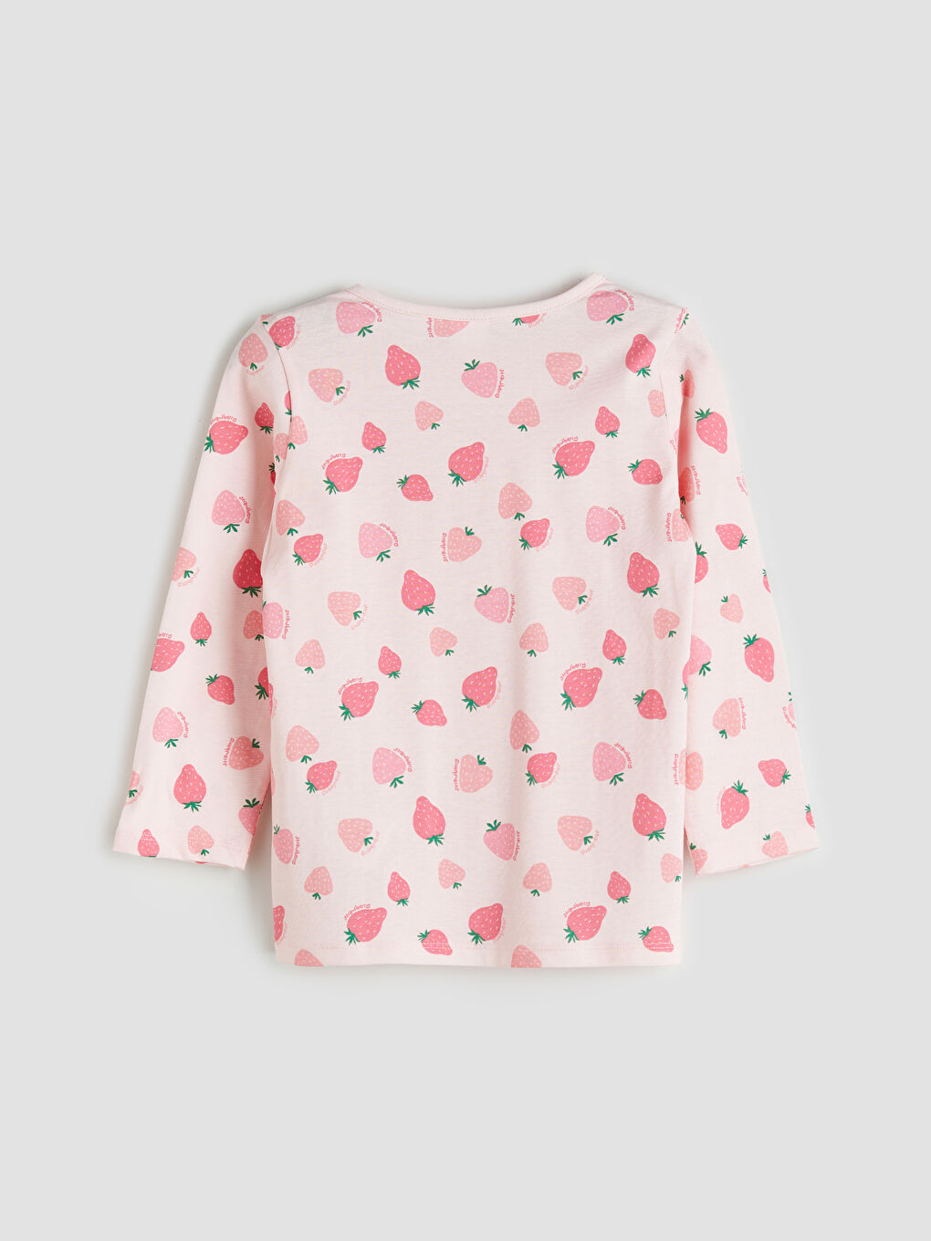 LCW Kids Girl PINK Pyjama Set -W50832Z1-LT4